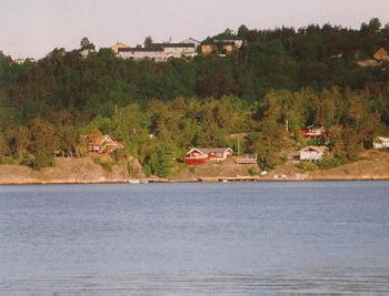 Übernachtung am See in Kristiansand 